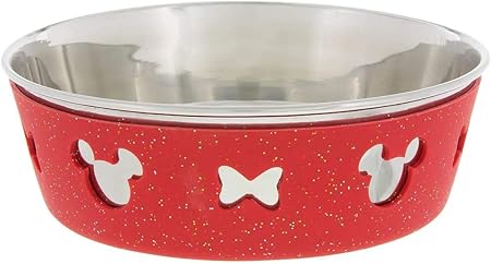minnie mouse dog bowl