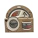 Beriwinkle Kids 5-Piece Meal Set, Durable Toddler Dinner Set, Eco-Friendly Bamboo Dishes, Food-Safe Feeding Set for Children, Boys and Girls