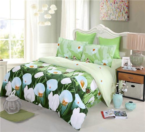 Jessy Home 3D Printed Bedding Sets Four Sets of Bed 3 Sizes£¨Queen£¬Style 6£