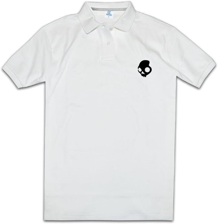 Fashionable Skull Candy Logo Pop Culture Men's Polo T Shirt