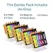 JIMIGO PGI-250XL CLI-251XL Compatible Replacement for Canon 250 251 Ink Cartridges, for Pixma MX922 IX6820 IP7220 IP8720 MG5520 MG5420 MG5620 MG6620 Printer (4 PGBK/Cyan/Magenta/Yellow/Small Black)