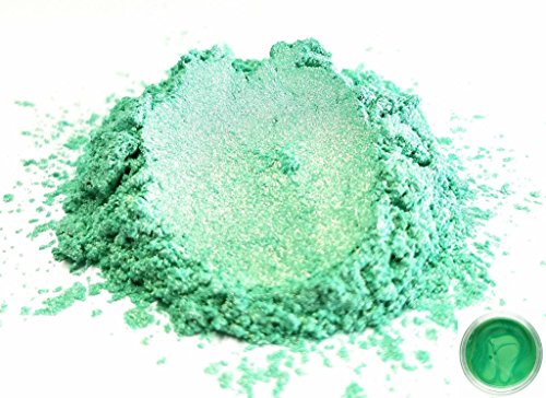 50gr Nebula Green Mica Powder Pigments (Resin, Paint, Epoxy, Soaps, Nail Polish, Liquid Wraps)