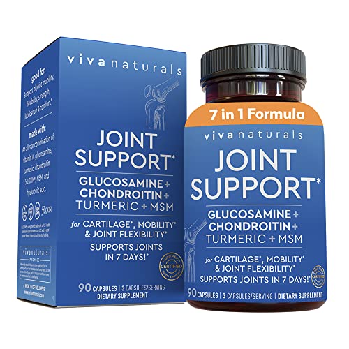 Glucosamine Chondroitin MSM Joint Supplement with Turmeric, Boswellia