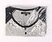 HETHCODE Men's Casual Raglan Fit Soft Baseball 3/4 Sleeve Henley T-Shirts Tee H.Gray/Navy L