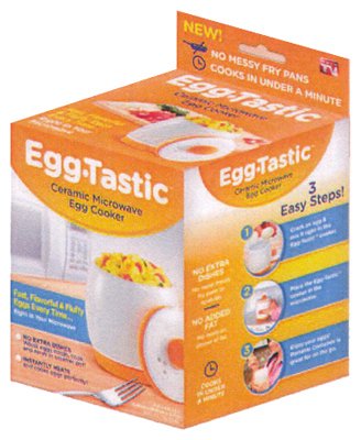 Allstar Marketing Group ET011112 Egg-Tastic Ceramic Microwave Egg Cooker