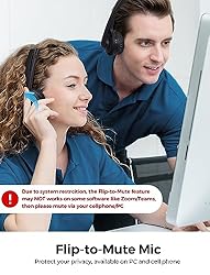 XAPROO Wireless Headset with Microphone for