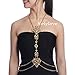 Holylove Body Chain Necklace Women Novelty Body Jewelry 1 PC Gift Box - HLBN113 Set
