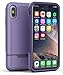 Encased iPhone Xs Max Case Purple (Rebel Armor) Military Grade Protective Heavy Duty Cover