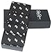 RioRiva Men Formal Colorful Patterned Dress Socks Mid Calf Designed Cotton Blend US 7-11/8-14 For Business Casual