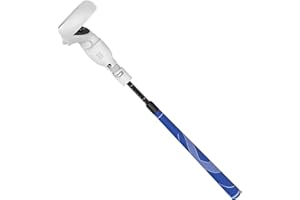 M AMVR AMVR Golf Club Attachment for Oculus Quest 2 - Golf+ VR Grip Adapter for Meta Quest2 Universal Left/Right Controllers Retractable Handle Accessory with Scale Marks, Easy Ajustable Length