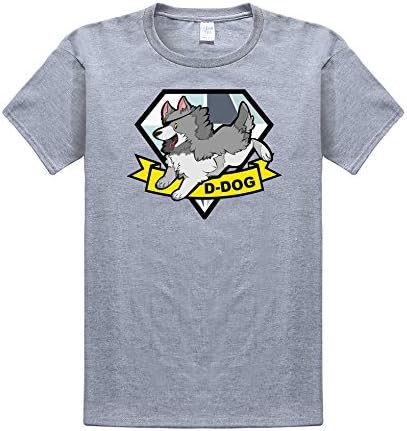 xunlan Metal Gear Solid Mens T-Shirt Tops Tees Cotton Clothing