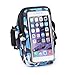 Coeuspow Sports Running Armband for Big Phones, For iPhone 6 6S Plus Samsung Galaxy Note 5 4 S5 Nexus 6P (Fits with Case) for Running Gym Jogging Exercise Sports – Blue