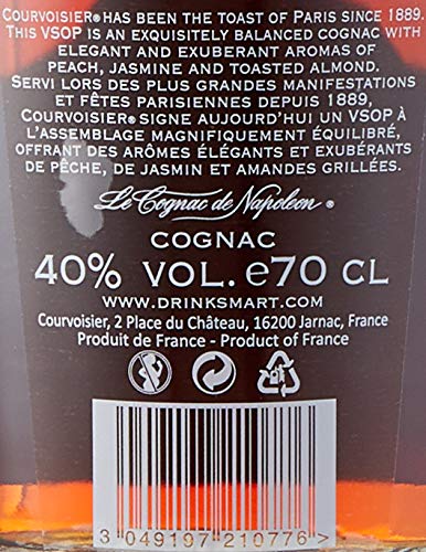 Courvoisier VSOP mit Geschenkverpackung mit 2 Tumbler Cognac (1 x 0.7 l) – Bild 7
