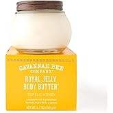 Savannah Bee Company Royal Jelly Body Butter - Deep Hydrating Body Butter for Dry Skin