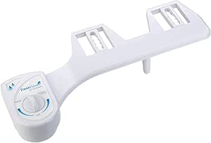 Brondell Inc. FS-10 FreshSpa Easy Bidet Toilet Attachment, White