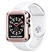 Spigen Tough Armor Designed for Apple Watch Case for 42mm Series 3 / Series 2 / Series 1 and Built in Screen Protector - Rose Gold