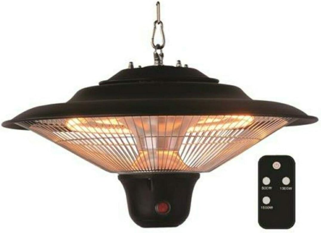 Amazon Com Alston Wat Hanging Patio Heater Indoor Outdoor Electric Remote Infrared Heat Back Yard Deck Garden Outdoor