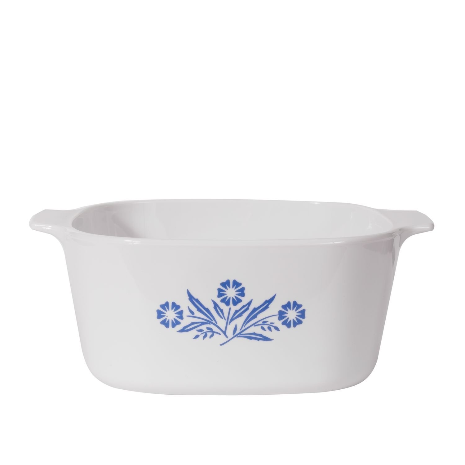 CorningWare (1) A-3-B Cornflower Blue Pyroceram Casserole Dish & (1) A9C Glass Lid