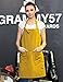 VANTOO Chef Apron with Pockets for Women, Artist Paint Kitchen Cooking Apron Yellow, Gifts for Mom