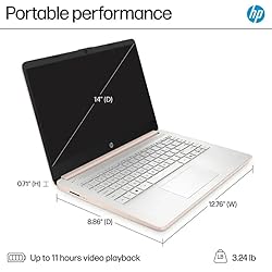 HP 14 Inch Laptop for Students, 2025 Intel N150