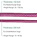 iYoShop Rope Dog Leash - 2/5 Inch Thick 5 Feet Long - Quality Thick Nylon - Lighter - Soft Handle and Light Weight Pet Training Lead for Small Medium Large Dogs (2/5 X 5', Pink)