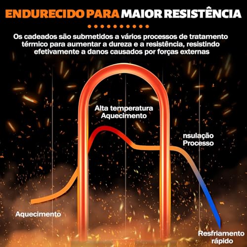 Cadeado para Bicicleta, Cadeado u Lock,Corrente Bicicleta, Tranca de Bicicleta