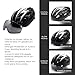 VICTGOAL Bike Helmet for Men Women with Safety Led Back Light Detachable Magnetic Goggles Visor Mountain & Road Bicycle Helmets Adjustable Adult Cycling Helmets