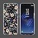 Matop Compatible/Replacement for Galaxy S8 Case Crystal Clear Transparent Ultra Thin Slim Shockproof Protective Soft Silicone Cute TPU for Samsung Galaxy S8 Bumper Cover (Flower2)