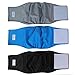 Teamoy Reusable Wrap Diapers for Male Dogs, Washable Puppy Belly Band Pack of 3 (M, 13