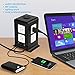 INTEY Power Strip Tower 8 Outlet 4 USB Port Surge Protector Multi Outlet Extension Cord 9.8 Ft