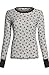 SofiePJ Women's Cotton Blend Printed Sleepwear Thermal Set Top and Bottoms