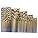 Dolland 50Pcs Titanium Coated HSS High Speed Steel Drill Bit Set Tool 1/1.5/2/2.5/3mm