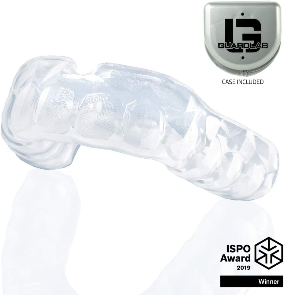 GuardLab Ultra-Thin APEX Lite Mouthguards for Sports (APEX LITE) | Adult & Youth Mouth Guard | Pre-Indented for a Precise Fit : Sports & Outdoors
