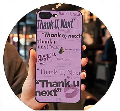 Thank U, Next Ariana Grande Phone case for iPhone X XR XS Max 8 7 6s Plus 5s for Samsung Galaxy s8 s9 Plus s7 Edge Phone Cases,19653,for iPhone XR