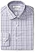 Perry Ellis Men's Slim-Fit Spread-Collar Tattersall Dress Shirt