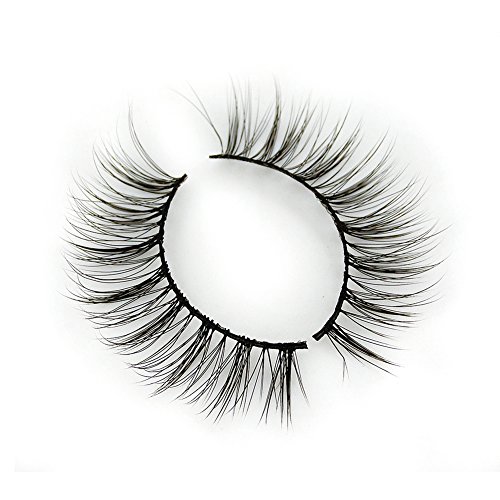 BEPHOLAN False Lashes 3 Pairs Reusable Handmade Fake Eyelashes House Of Lashes 3D Mink Eyelashes Soft Fake Eyelashes Natural Look for Makeup(xmz027)