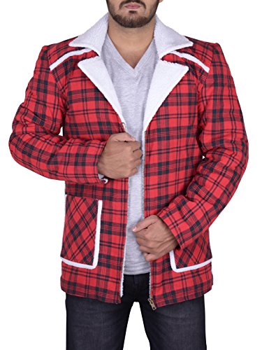 Deadpool Ryan Reynolds Shearling Jacket Coat - Halloween Costume
