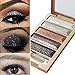 Start 5 Color Glitter Waterproof Eyeshadow Makeup Face Highlight Palette (6#)