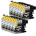 10 Pack - Compatible Ink Cartridges for Brother LC-103 LC-101 LC-103XL LC-103BK Black Inkjet Cartridge Compatible With Brother DCP-J152W MFC-J245 MFC-J285DW MFC-J4310DW MFC-J4410DW MFC-J450DW MFC-J4510DW MFC-J4610DW MFC-J470DW MFC-J4710DW MFC-J475DW MFC-J650DW MFC-J6520DW MFC-J6720DW MFC-J6920DW MFC-J870DW MFC-J875DW (10 Black) Ink & Toner 4 You ®