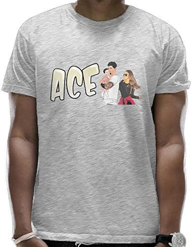 Leslie Studio Ace Family Men's T-Shirt Short-Sleeve Cotton Adult Tee