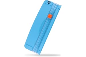 ZEQUAN A4 Portable Paper Cutter 12 inch Paper Trimmer Scrapbooking Tool for Photo Gift Cards Kraft Paper Label and Coupon with Automatic Security Safeguard Paper Trimmers