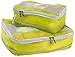 Lewis N. Clark Electrolight Packing Cube Set, 2-Pack, Neon Lemon, One Size