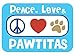 Pawtitas Pet Soft Adjustable Step-In Reflective Puppy / Dog Harness Small 5/8 Inch Teal