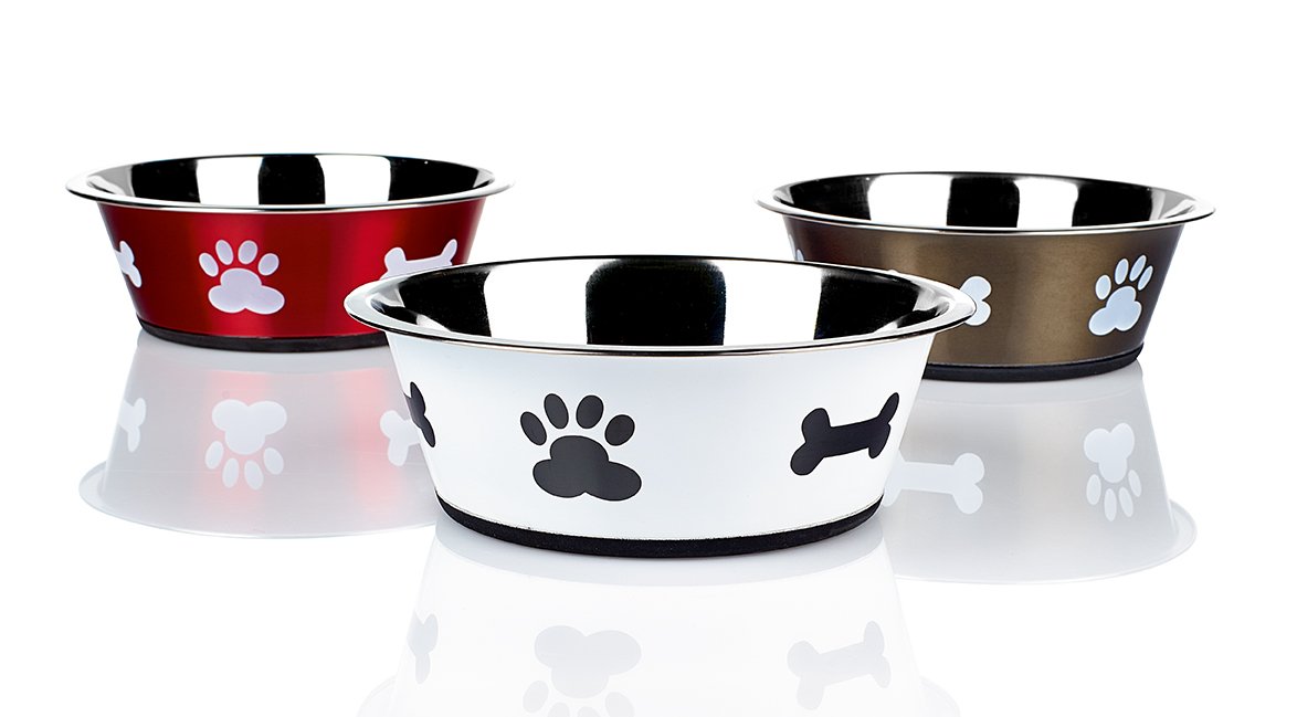 Classic Pet Products Posh Paws Stainless Steel Dog Bowl 2500ml