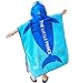 Anikea Kids Hooded Beach Bath Towel, 100% Cotton, 27.5 x 55 Iches, Shark