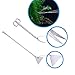 Jeeco Aquarium Scissor Tweezers Spatula Tool – 4 in 1 Stainless Steel Aquatic Plants Aquascaping Tools Set for Fish Starter Kits & Aquariums Tankthumb 2