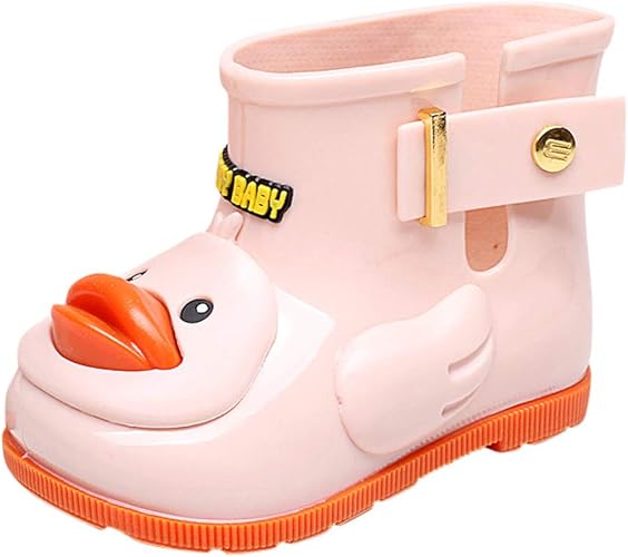 Amazon ベビーシューズ 雨靴 Riyania 幼児 子供 女の子 男の子 赤ちゃん 漫画 アヒル 動物 雨滑り止め 黄色いアヒル アヒルのブーツ 男女兼用 可愛い おしゃれ キッズ シューズ 履きやすい 入園 入学 足に優しい ゆったり 抗菌防臭 人気 Riyania ベビーシューズ 靴ひも