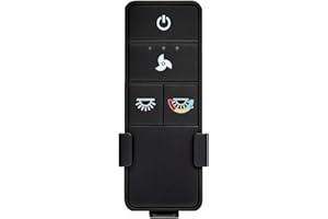 FEKOTS TX028C-S Ceiling Fan Remote Control for Hampton Bay - 3 Speed, Light Dimmer Compatible with TX028C-S, A25-TX028C, A25TX028CS