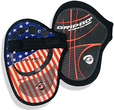 Gripad RX Lifting Grips | The Most Durable Grip Pads Yet | The Alternative to Weight Lifting Gloves, Gym Workouts, WOD, Weightlifting | Neoprene Hand Grips | Flexible Rubber Palm