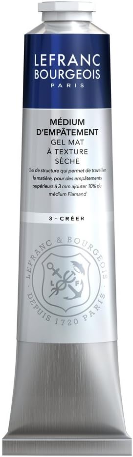 Lefranc Bourgeois Oil Medium 200ml Impasto Painting Material Clear
